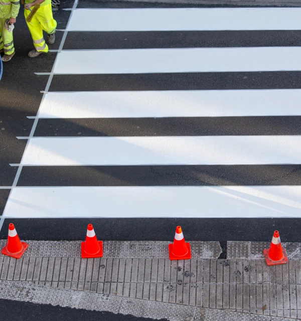 Passage piéton réalisé par SNM